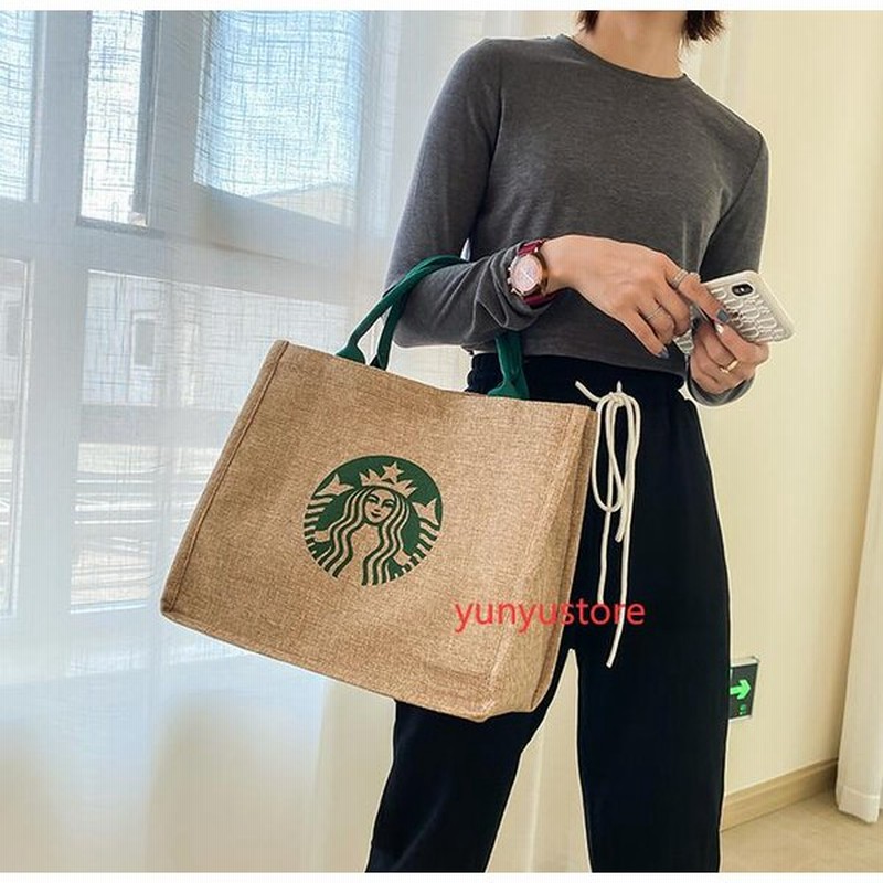 スターバックス Starbucks エコバッグ 海外限定 - エコバッグ