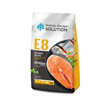 SOLUTION E8 能量鮭魚餐 10LB(4.54KG) 無穀全齡犬配方(全齡犬飼料 狗飼料 狗糧 犬糧 狗食)