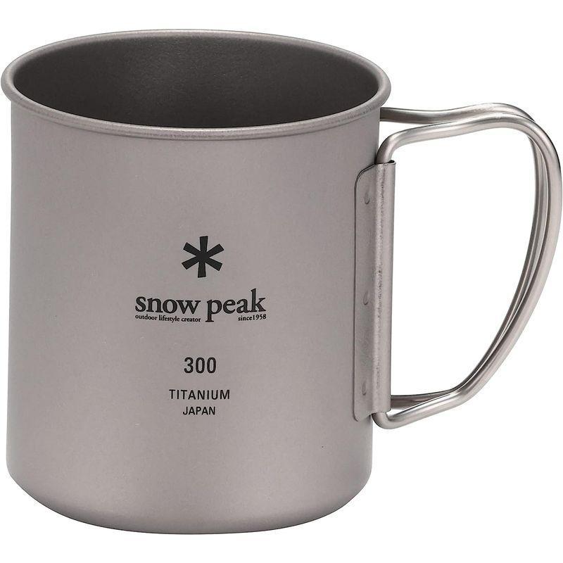 スノーピーク(snow peak) マグ・チタン シングルマグ 容量300ml MG-142