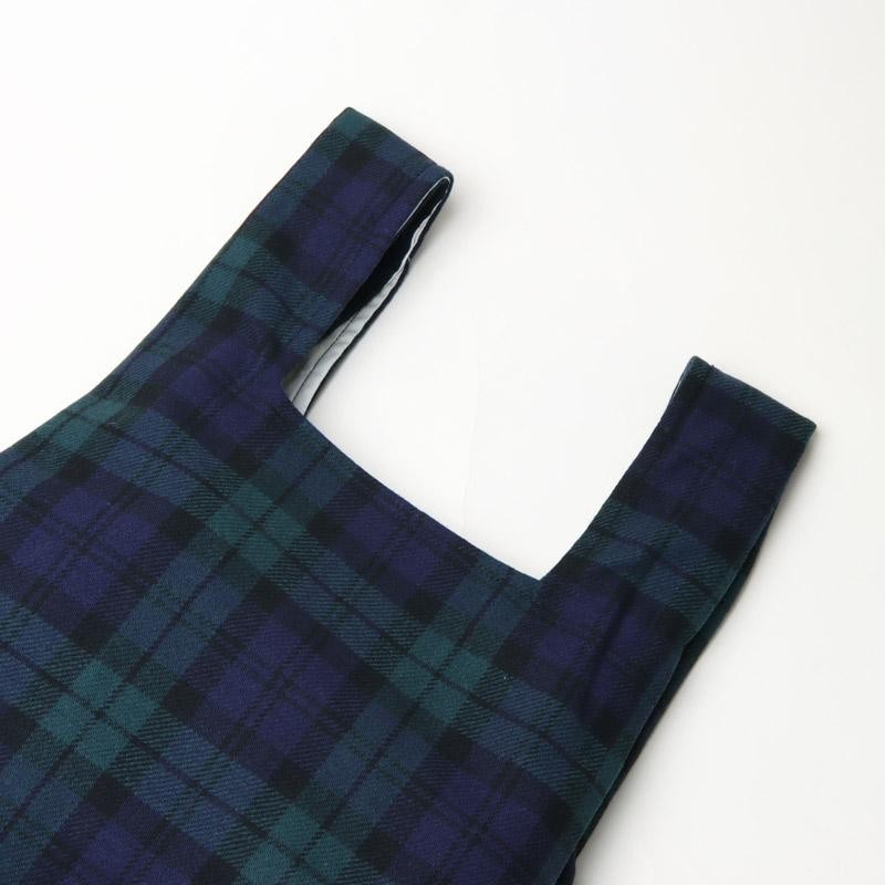 MASTER & Co. (マスターアンドコー) TARTAN WOOL ECO BAG SMALL