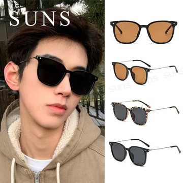 【SUNS】韓版ins高級方框墨鏡 明星款墨鏡 網紅抖音款 高質感金屬框 521
