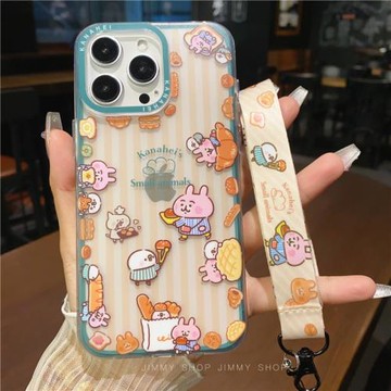 可愛少女卡通面包卡娜赫拉適用iPhone16/15promax手機殼16promax磨砂面殼蘋果全包殼15Pro