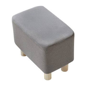 艾夏原木椅腳凳 可愛造型 韓系百搭  灰色  1個