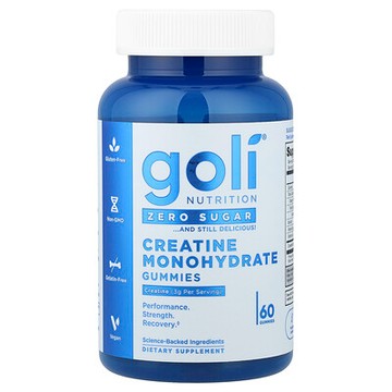 Goli Nutrition, 一水肌酸軟糖，60 粒