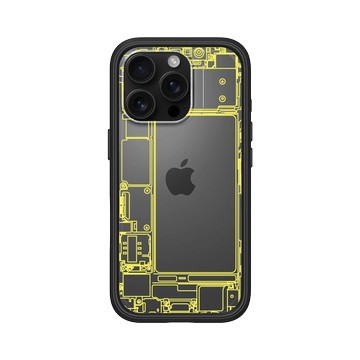 iPhone 16 Pro Mod NX 黑 - JOCR - Inside an iPhone - Yellow