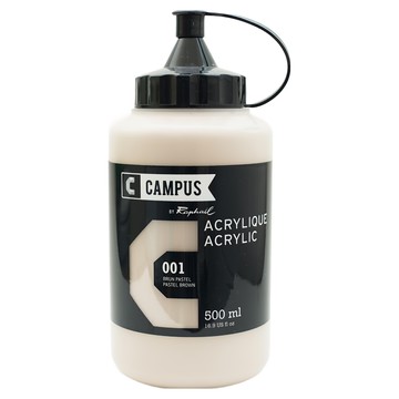 CAMPUS 康普思 壓克力顏料 N131761 001 粉棕色  500ml  1色