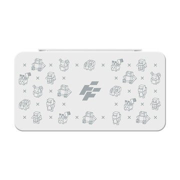 FlashFire switch遊戲卡24片磁吸收納盒-白 卡帶收納