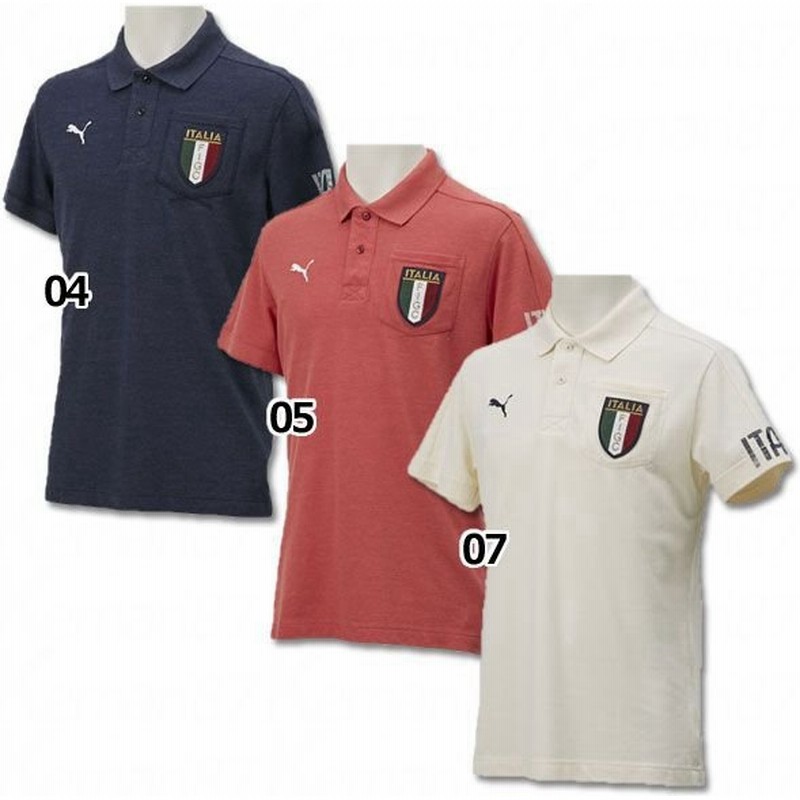 イタリア代表 15 Figc 半袖ポロシャツ Puma プーマ ナショナルチームウェアー7481 通販 Lineポイント最大0 5 Get Lineショッピング
