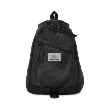 Gregory 後背包 26L Day Pack 13吋筆電包 夜光黑 格紋 抗撕裂 登山 65169A689