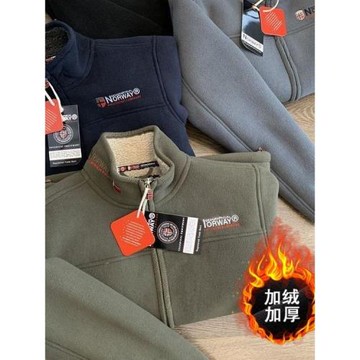 外貿高端專柜好貨功能性戶外防寒!加絨加厚保暖搖粒絨抓絨衣外套