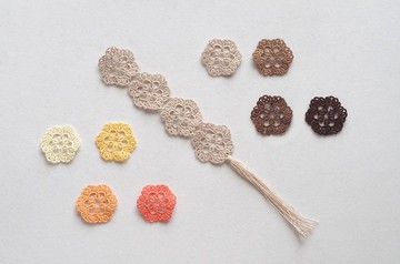 半訂製・24色任選・Tatting Lace 風格書籤