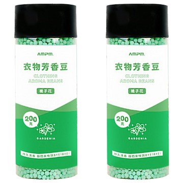 AMPM 衣物芳香豆 栀子花  200g  2個
