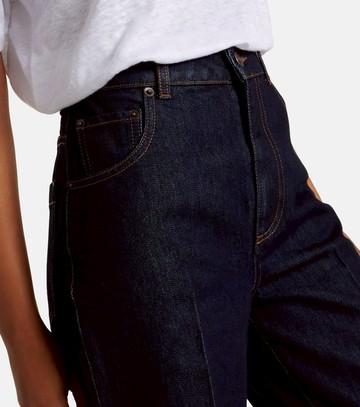 Loro Piana High-rise cropped straight jeans