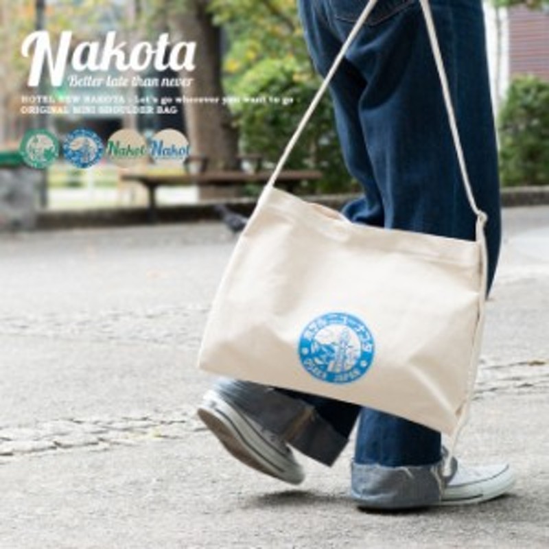 nakota ナコタ ミュゼットバッグ サコッシュ ショルダー コットン