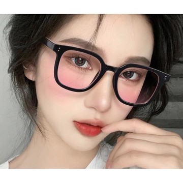 年度最新網紅款潮流行氛圍感腮红女漸變色時尚太陽眼鏡74001