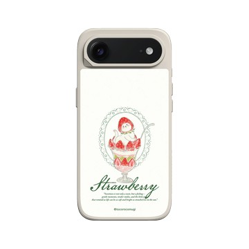 iPhone Air SolidX 貝殼灰 - TOCOROCOMUGI - 草莓聖代貓