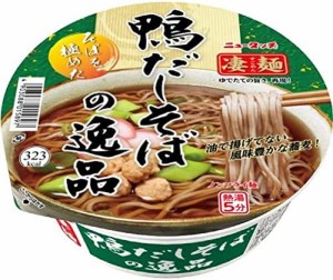 ヤマダイ ニュータッチ 凄麺 鴨だしそばの逸品 117g ×12個