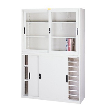 DAHFU 大富 多用途綜合書櫃/雜誌櫃/展示櫃 W1180xD402xH1800mm /個 TS-118GF