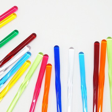 日本製造彩色亞克力筷子 L 尺寸 23 厘米餐具餐具派對