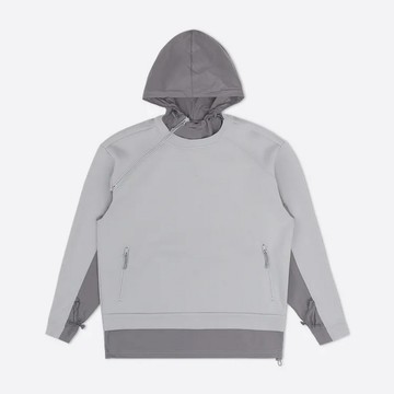 【CONVERSE】MODERN UTILITY SWEAT 連帽上衣 男 灰色_10027956-A01