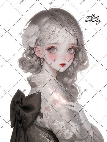 原創貼紙 no.1530 人物貼紙 原創貼紙 人物貼紙 女孩貼紙 原創人物貼紙