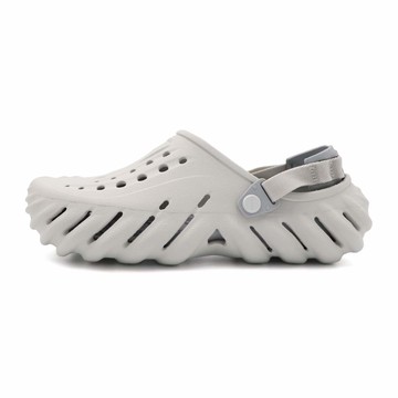 【全館滿額折】Crocs 卡駱馳 大氣灰色 波波克駱格 休閒 涼拖鞋 男款 B5756【新竹皇家207937-1FT】