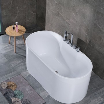 公司貨 免運附發票 速發 浴缸 亞克力免安裝獨立式保溫家用酒店水療洗浴無縫一體浴缸浴缸浴盆