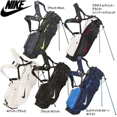 即納】 【新品】ナイキ NIKE キャディーバック 軽量 スタンド ブルー 5