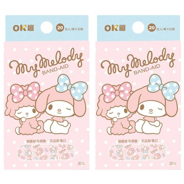 Comfo Pore 康膚寶 OK蹦 MELODY  7.2 x 1.9cm  20片  2盒