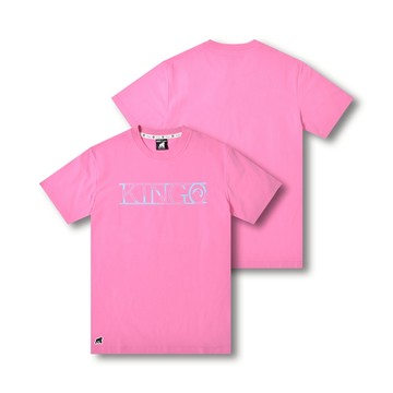 KINGO女款｜粉色印花T恤 512103-23｜官方直營