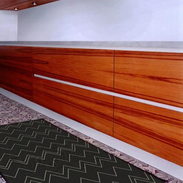 【范登伯格】爵士動感進口類亞麻室內外地毯/踏墊-(黑)60x110cm