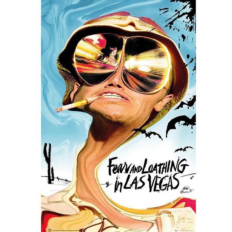 賭城風情畫】Fear and Loathing in Las Vegas -進口海報推薦| Pinkoi