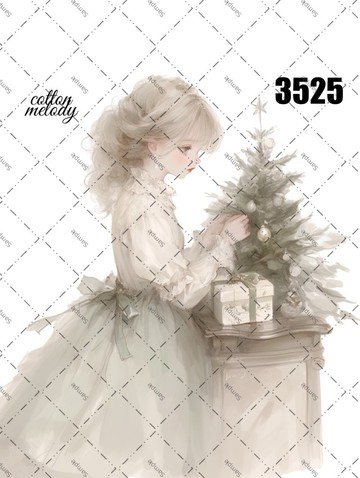 original sticker no.3525 人物貼紙 原創貼紙 原創人物貼紙 裝飾貼紙 cotton melody