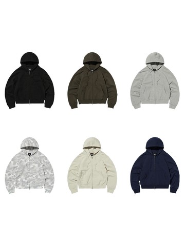 Cotton Polyester Standard Fit Hood Jacket [6COLORS]