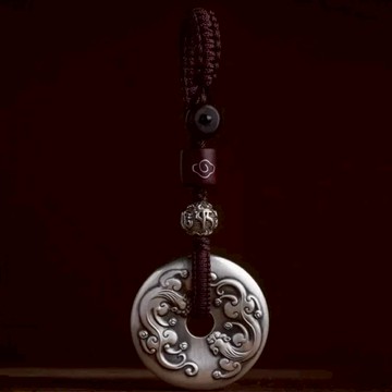 【A&R】雙貔貅平安扣掛飾鑰匙圈