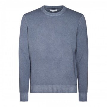 Malo - Blue Wool Knitwear 48
