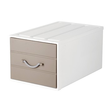 好室喵綿羊羊65L置物箱-深咖