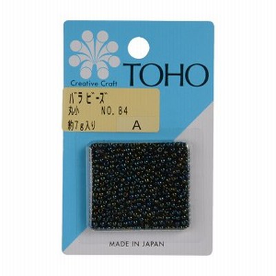 ビーズ 『バラビーズ 丸小 No.84』 TOHO BEADS トーホービーズ
