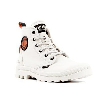 PALLADIUM PAMPA HI SUPPLY RS 白 有機棉軍靴 中性款 高筒 78881116