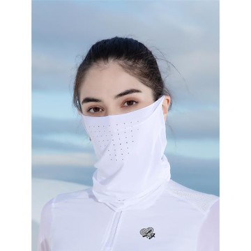 高爾夫面罩夏季防曬冰絲薄款口罩女戶外運動用品透氣護臉golf面紗