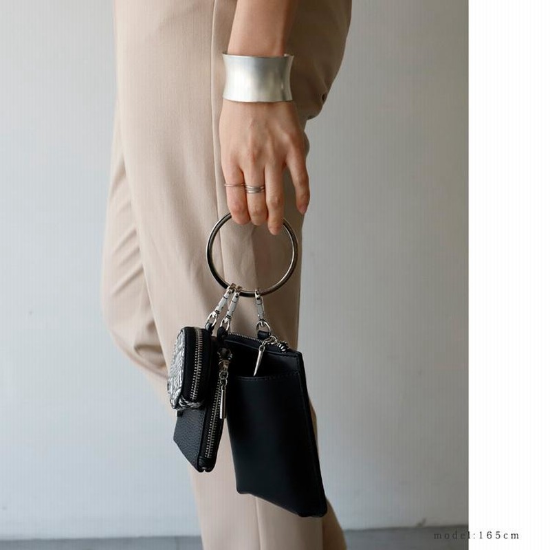 sale リングショルダーバッグ レディース 3連バッグ スマホ