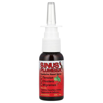 Greensations, Sinus Plumber™，頭部疼痛舒緩噴鼻器，1 液量盎司（30 毫升）