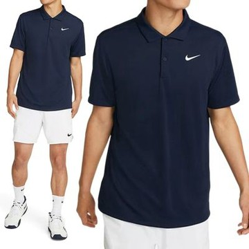 Nike As M Nkct Df Polo Solid 短袖 男款 深藍色 Polo衫 排汗 DH0858-451