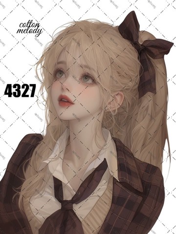 original sticker no.4327 人物貼紙 原創貼紙 原創人物貼紙 裝飾貼紙 cotton melody