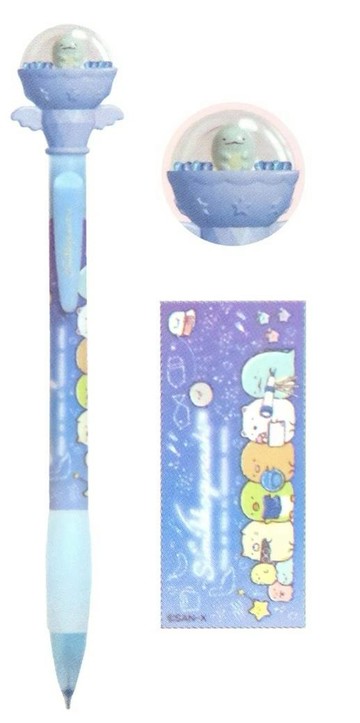 (附發票)角落生物 - 星座系列自動鉛筆 (藍色恐龍水晶球款)