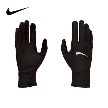 NIKE W PACER LIGHTWEIGHT 女款觸控慢跑手套 黑 輕量 保暖 N1010534 25SS