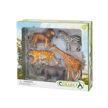 親子桌遊 小牛津【永曄】collectA 野生動物禮盒5入/昆蟲禮盒組7入/海洋生物禮盒組7入/恐龍禮盒組6入