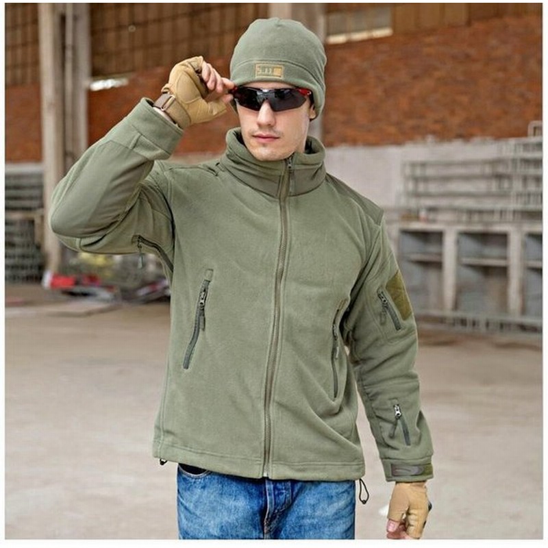 ジャケット メンズ フリースジャケット パーカー ハイネック ミリタリー系 ブルゾン 裏起毛 防寒 通販 Lineポイント最大0 5 Get Lineショッピング