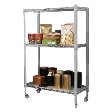 鋼鐵力士 推車 30x60x90公分  綠色  3層