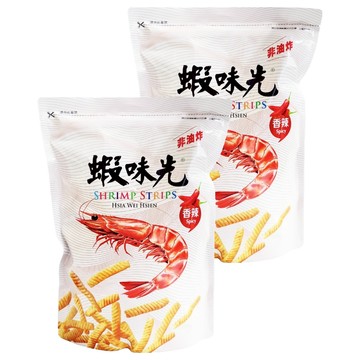 裕榮食品 蝦味先 香辣口味  非油炸  300g  2包